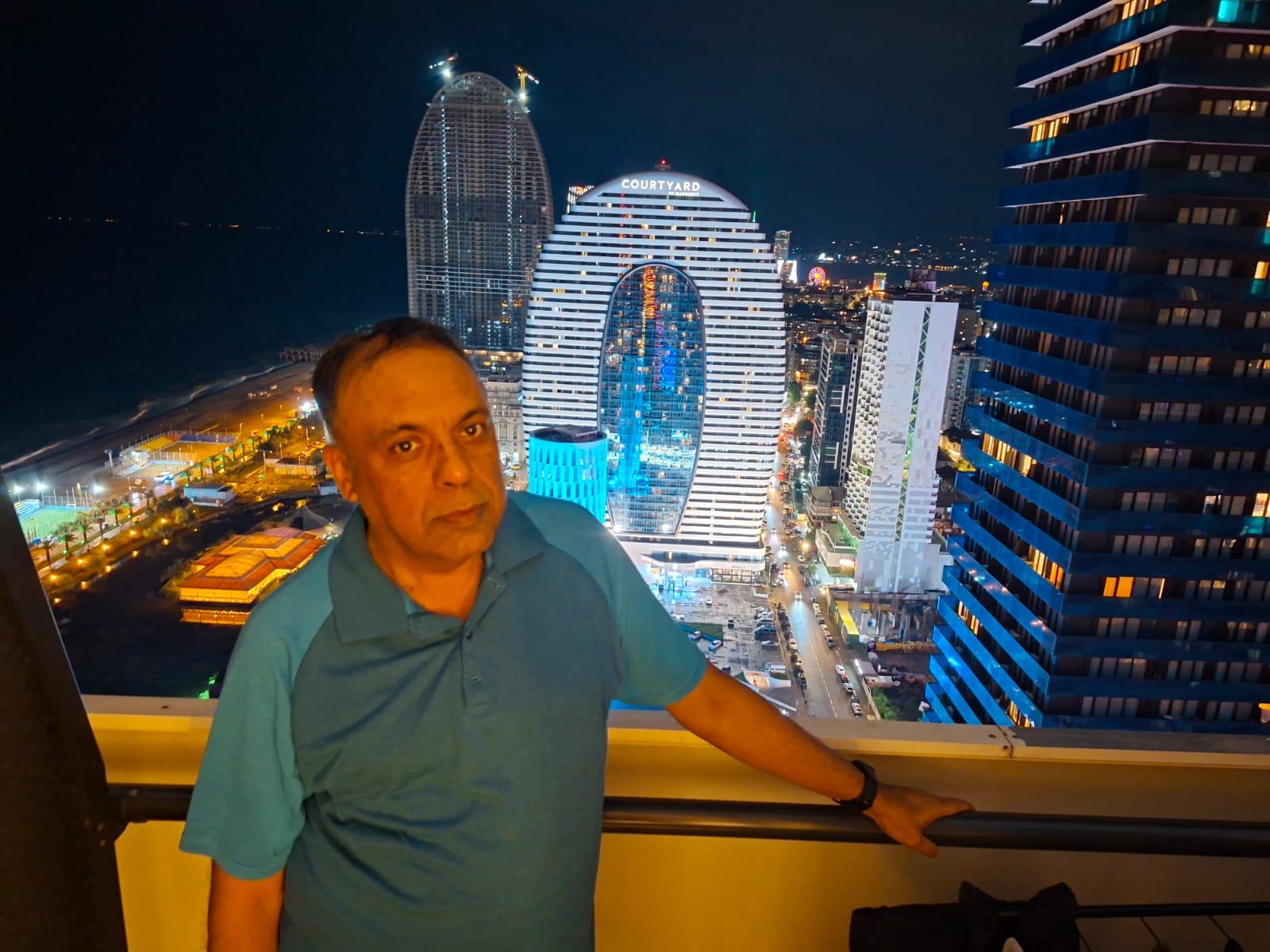 Landscape dispatch view of the city of Batumi