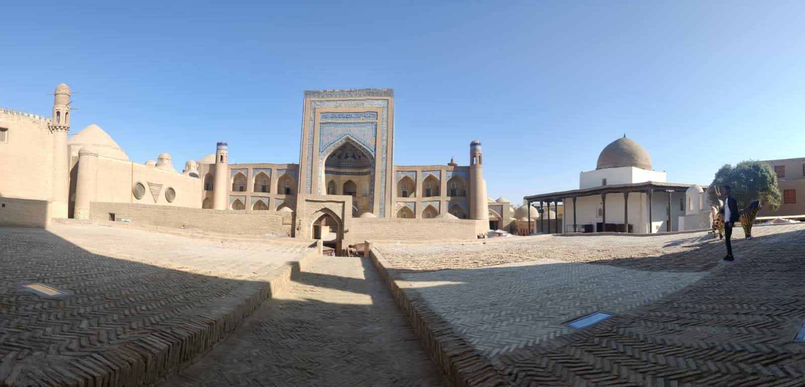 Landscape dispatch view of the city of Khiva