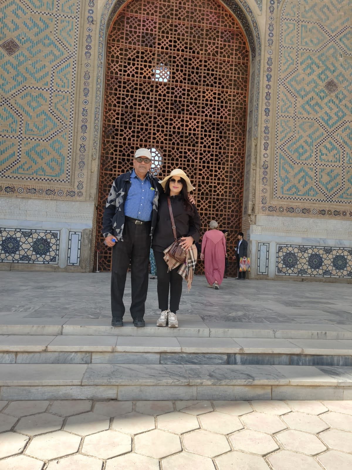 Landscape dispatch view of the city of Samarkand
