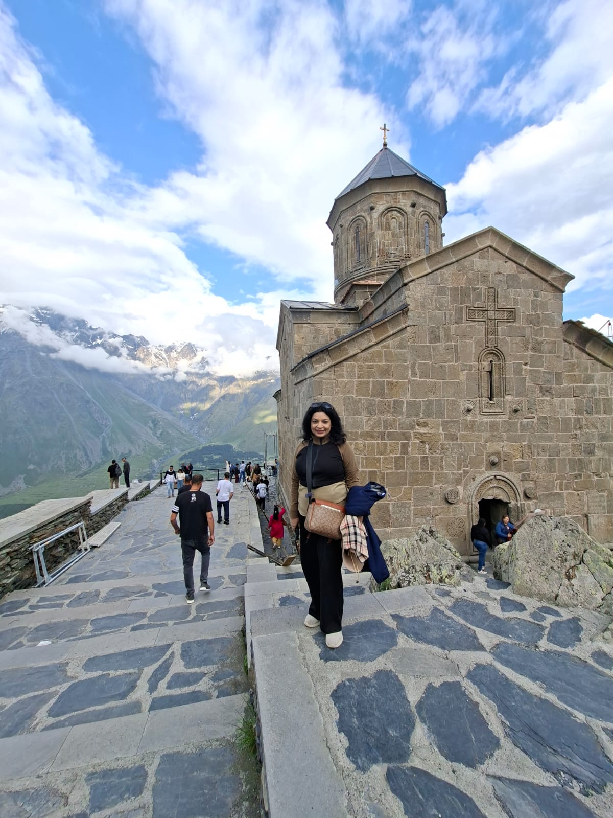 Georgian landscape and cultural landmark near Tbilisi 1