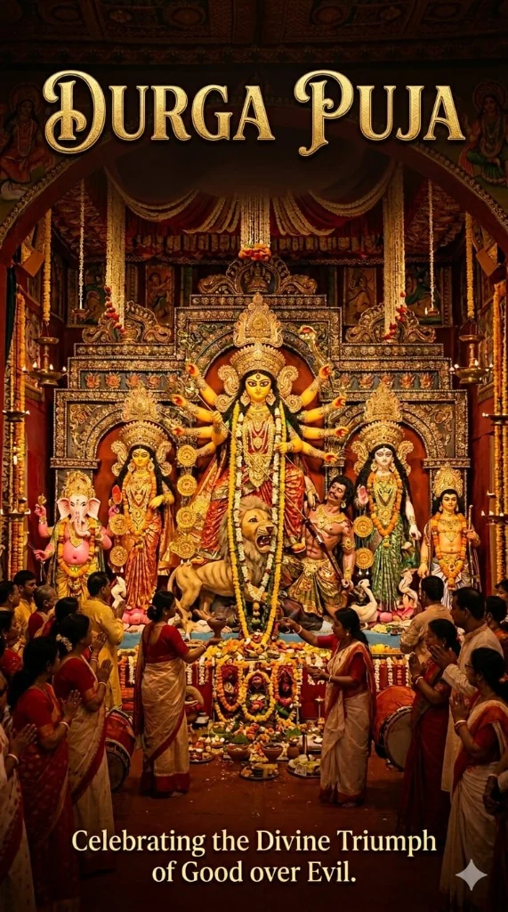 Durga Puja Whispers Poem