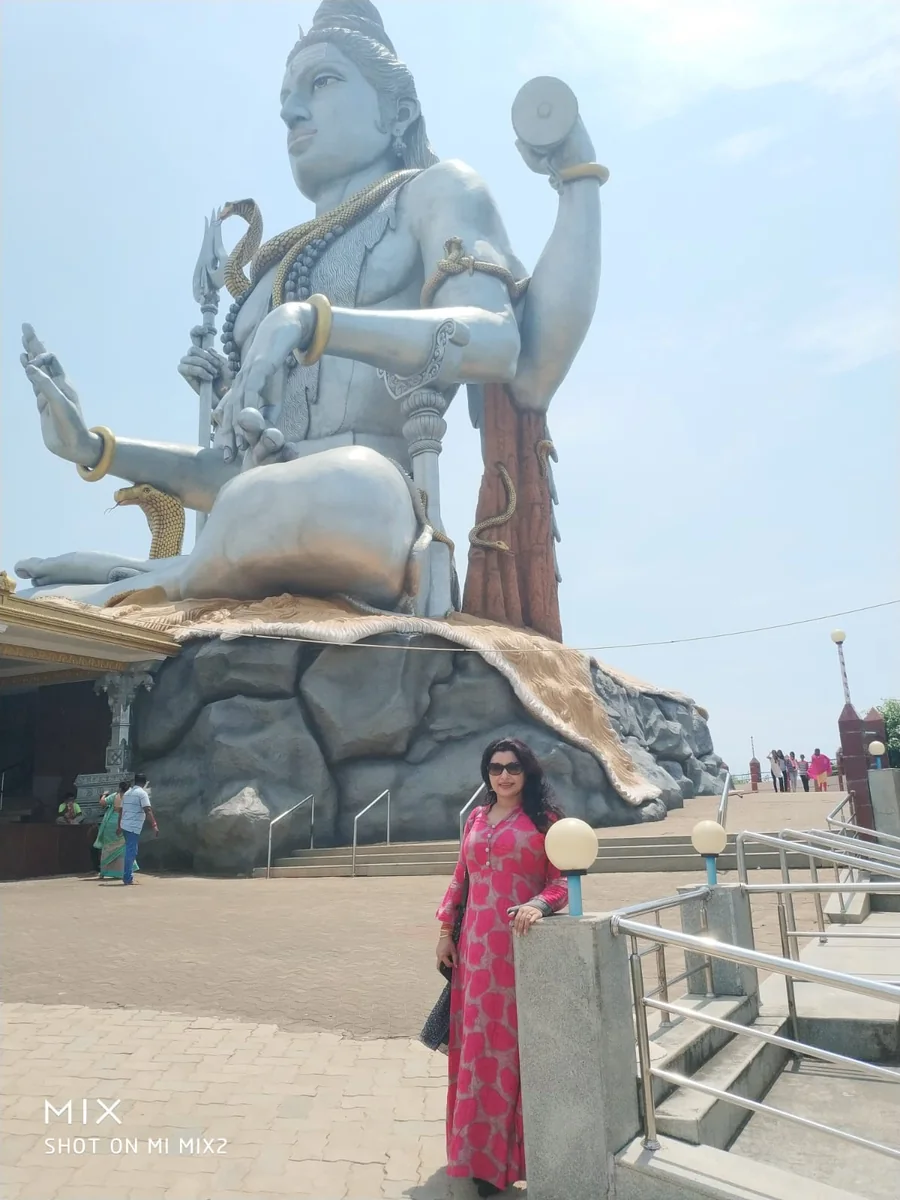 Evening view at Murudeshwar