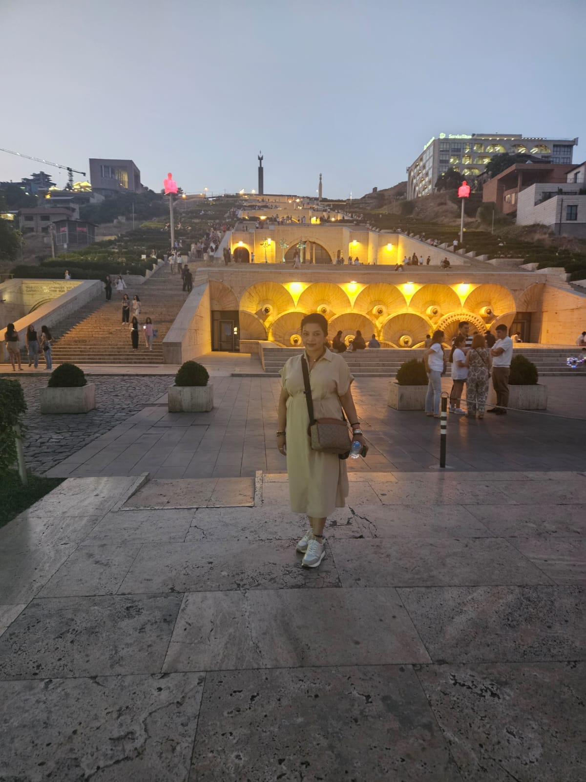 Landscape dispatch view of the city of Yerevan